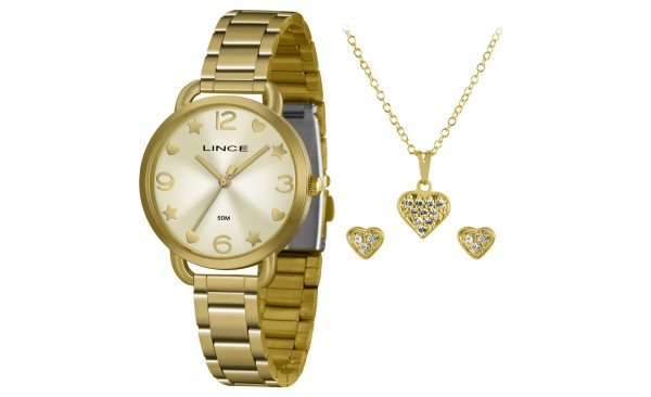 KIT RELÓGIO LINCE LRGH126L