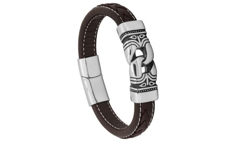 PULSEIRA CONVEX ELITE BROWN LUGH COURO