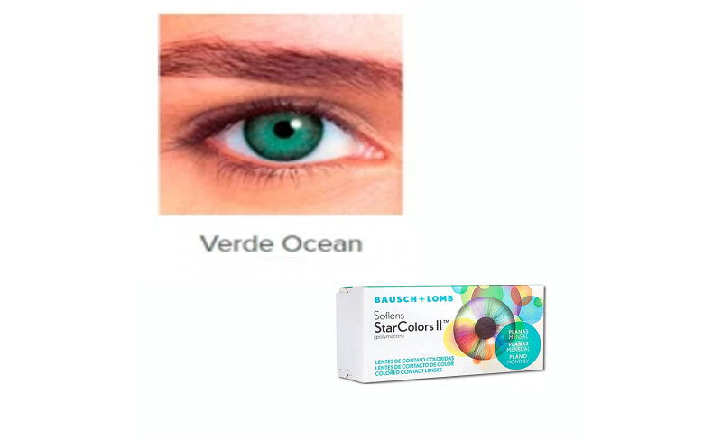 Lente de Contato StarColors ll - Verde Ocean