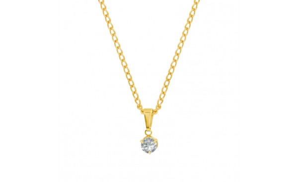 Colar Aço Ponto de Luz IPG