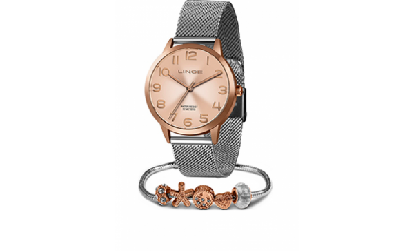 Kit Relógio Lince LRT46521 KX62R25X